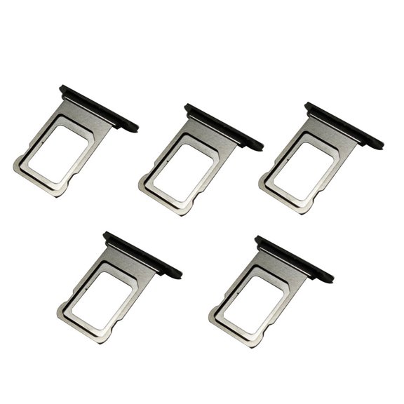 Huanledash Replacement Metal Phone Single/Dual Slot SIM Card Holder Tray for iPhone Xs Max