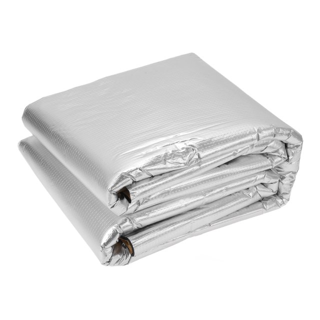 Unique Bargains 394mil 10mm 0.61sqft Alfombra de insonorización para coche