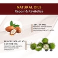 thumbnail image 5 of OKAY Pure Naturals Black Jamaican Castor Oil with Argan Oil – Hair & Skin Restoring Growth Oil, Enhances Elasticity & Stimulates Follicles, Silicone & Paraben-Free, All Hair & Skin Types, 4 oz / 118, 5 of 6