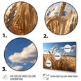 thumbnail image 3 of Designart "Solitude Amidst Alpine Mountains Winter Glow III" Extra Large Landscapes Wall Art - Traditional White Mountains Winter Hallway Wall Art Decor, 3 of 4