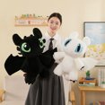 thumbnail image 4 of Muñeco de peluche de gran tamaño de 75 cm de Cómo entrenar a tu dragón, muñeco de peluche sin dientes, decoración de peluche kawaii, regalo de cumpleaños para niños, 4 of 5