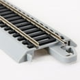 thumbnail image 4 of Bachmann Trains - Snap-Fit E-Z Track 9? Straight Track (4/card) - Nickel Silver Rail With Gray Roadbed - HO Scale, 4 of 4