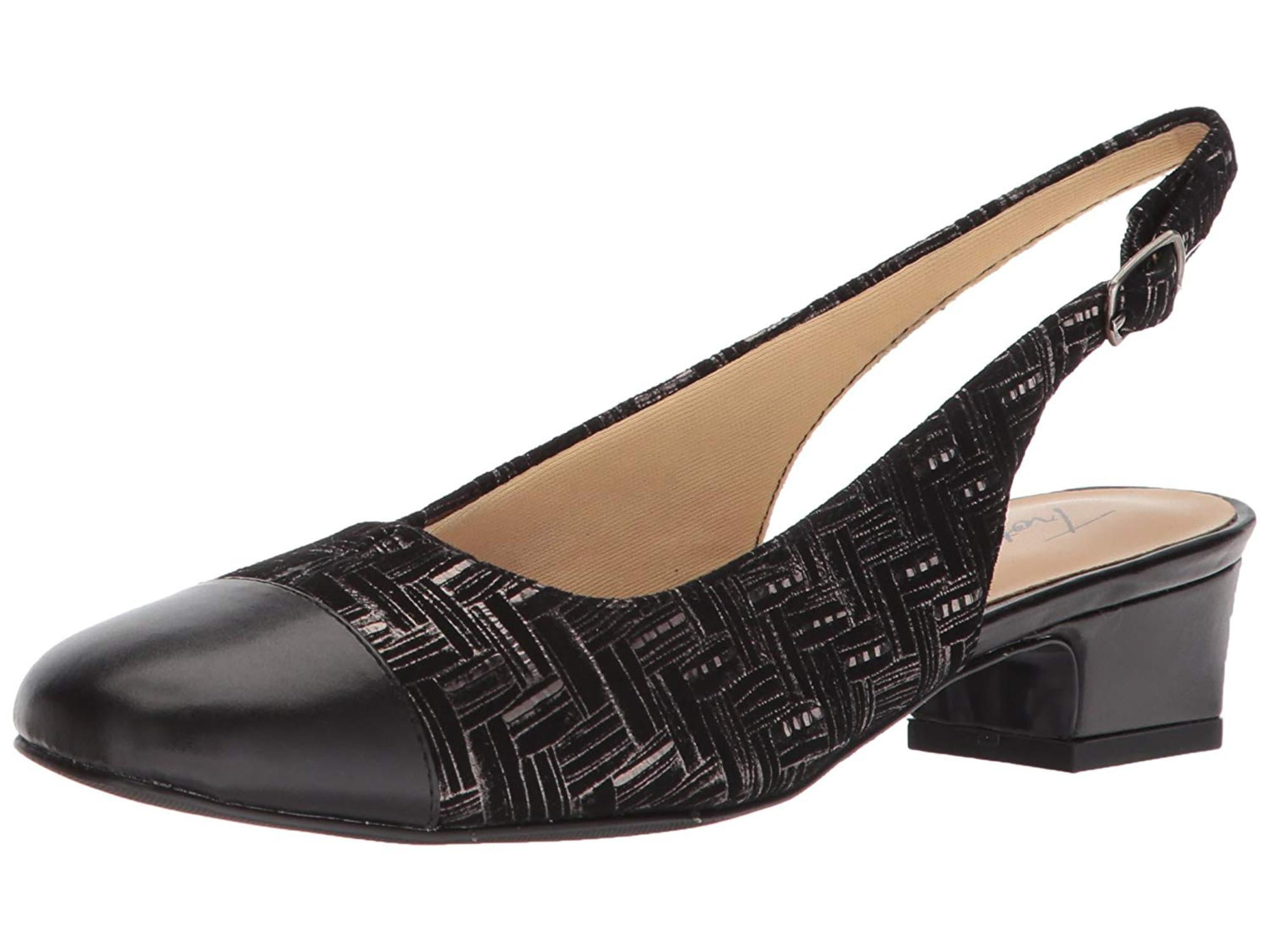 Women's Hush Puppies Burlesque (9.5 N in Black Leather