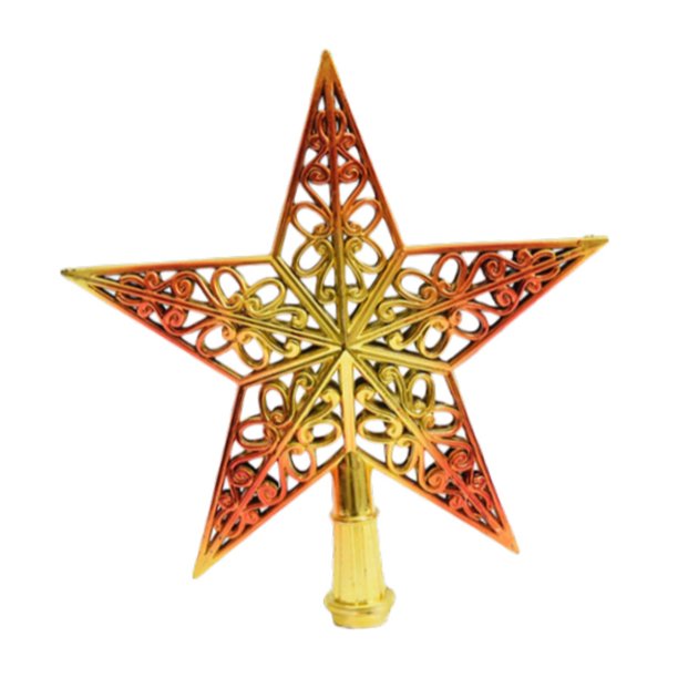 Adorno para árbol de Navidad, regalo decorativo creativo de Navidad, decoración navideña, Oro rojo