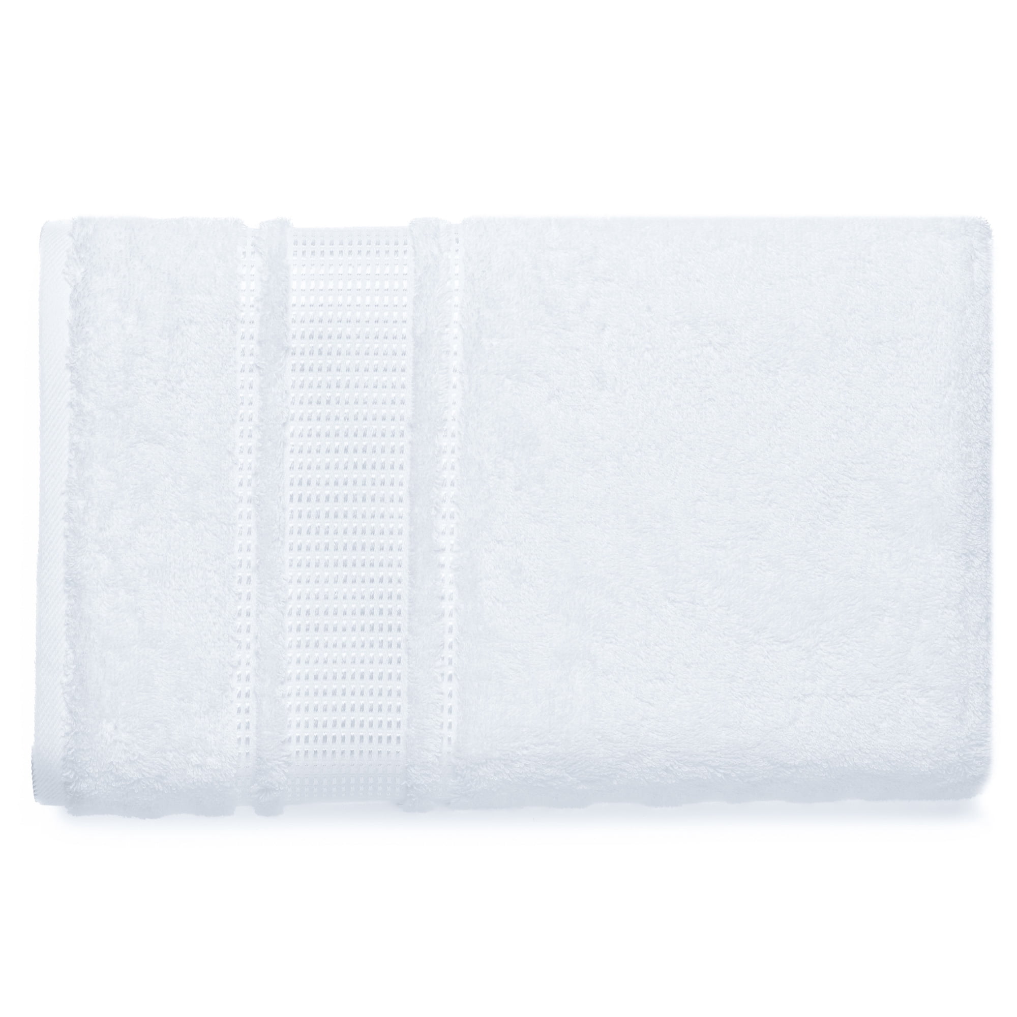 Melissa Linen 2 Count Hand Towels 20 x 35 inches  Face Towels for bathroom in White