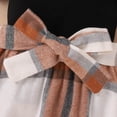 thumbnail image 7 of KAUOD Toddler Girls Short Sleeve Ribbed T Shirt Tops Plaid Skirt Outfits Easter Outfit 4t, 7 of 7