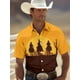 thumbnail image 4 of Camisas hawaianas tribales de estilo occidental con estampado floral en 3D, camisetas holgadas de verano de manga corta de gran tamaño para hombre, camisetas para niño, 4 of 5