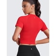 thumbnail image 2 of Remera CRZ YOGA sin costuras corta de manga corta rojo intenso XS, 2 of 4