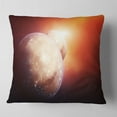 thumbnail image 2 of Designart Planets with Rising Star - Spacescape Throw Pillow - 16x16, 2 of 5