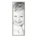 thumbnail image 2 of ArtToFrames 16" x 45" Silver Square with Beads Picture Frame, 16x45 inch Silver Wood Poster Frame (WOM-5286),  Pack, 2 of 8