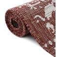 thumbnail image 6 of Jill Zarin Outdoor Collection Area Rug - Dubai (13' 1" Square Rust Red/Ivory), 6 of 8