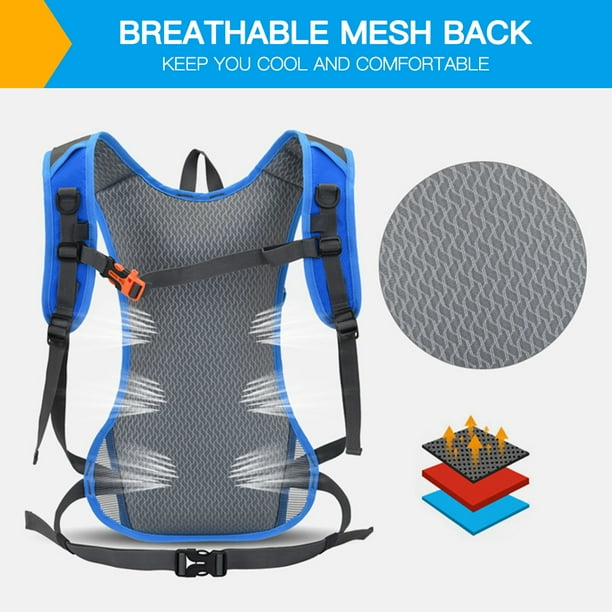 Mochila de ciclismo ligera Mochila de hidratacion deportiva al aire libre resistente al agua Mochila JUNLETU Paquete de ciclismo Walmart en linea