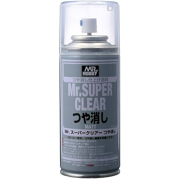 Mr Super Clear Flat Spray