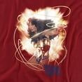 thumbnail image 2 of Wonder Woman 75Th Burst Women's T Shirt, Cardinal, 2X-Large, 2 of 6