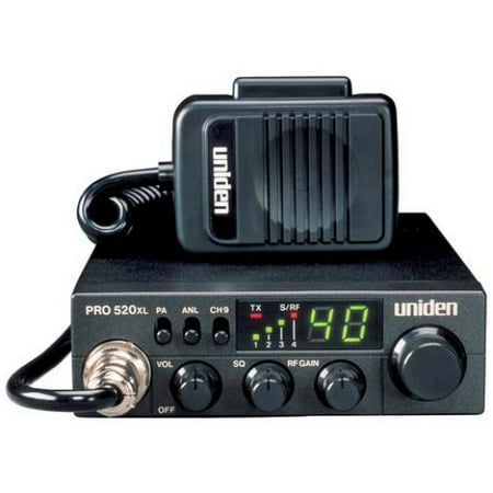 - Uniden PRO520XL 40-Channel 4-Watt Compact CB Radio and Tram 300 Magnet-Mount CB Antenna Kit