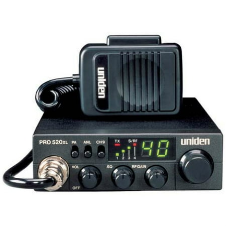 Uniden PRO520XL 40-Channel 4-Watt Compact CB Radio and Tram 300 Magnet-Mount CB Antenna (Best Cb Radio Antenna)