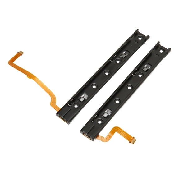 NFTIGB Left Right Sensor Slide Rail Replacement Part for Nintendo Switch Game Console, Easy Replaceable Iron Material Plug and Play Slides Accessories