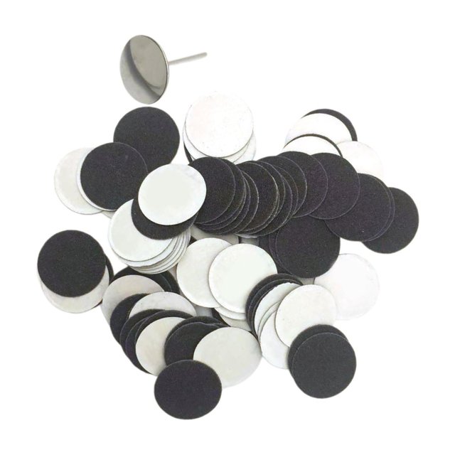 Maoww Sand Paper Replacement Pads For Electric Foot File 35mm 80Grit 100Pcs
