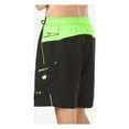 thumbnail image 2 of SPEEDO Mens Black Drawstring Lined Color Block Shorts S, 2 of 2