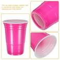 thumbnail image 5 of 20 Pcs Disposable Party Cup Birthday Decoration (rose Red 16oz Plastic 20pcs) Cups for Drinking Water Hot Wedding Wine, 5 of 6