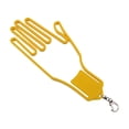 thumbnail image 3 of Soporte para de guantes de golf, accesorios de golf para hombres y mujeres, mantenimiento de guantes, secador portátil profesional resistente. Amarillo, 3 of 8