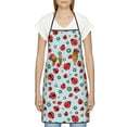 thumbnail image 3 of Sikiie Ladybugs And Flowers 1 Aprons for Kitchen Cooking Aprons, Chef Apron for Men Women Chef, 3 of 7