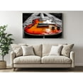 thumbnail image 3 of Close-Up Guitar on Black and White Background Canvas Wall Art - High-Quality Music Print - Handcrafted Modern Decor - Stylish Wall Art - Gift for Home or Office, 3 of 7