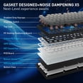 thumbnail image 2 of Teclado para Juegos Redragon K707 HE Rapid Trigger 87 Teclas TKL, 2 of 9
