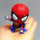 thumbnail image 2 of Disney-figuras de acción de Spiderman para niños, juguetes de Pvc de 8Cm, modelo de héroe de Marvel, muñeca Kawaii, regalo de cumpleaños qiuyongming unisex, 2 of 2
