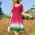 thumbnail image 3 of Watermelon Lovers Sleeveless Dress elegant chic wedding evening dresses Clothing Women's summer skirt, 3 of 7