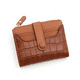 thumbnail image 4 of Bolso de mujer con cremallera y bolsillo para monedas, multifunción, con posición para múltiples tarjetas, con hebilla y diseño de piedras de retazos a la moda para mujer, 4 of 5