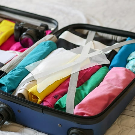 MUSEYA 100Pack Inflatable Air Bags For Packing Transparent PE Cushioning Shipping Supplies