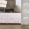 thumbnail image 4 of nuLOOM Moroccan Blythe Runner Rug, 2' 6" x 10', Pink, 4 of 9