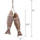 thumbnail image 2 of Decoración Colgante de Peces de Madera Decorados Antiguos Decoraciones de Pared Decoración de Peces de Madera para Interiores y Exteriores Peces de Madera Náuticos Decoraciones de Peces Colgantes, 2 of 7