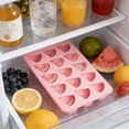 thumbnail image 4 of UJMNHYGT Ice Cube Trays Easy Release, Flexible Silicone Ice Cube Molds with Removable Lid, Reusable Freezer Ice Trays Stackable for BPA Free, 4 of 5