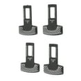 thumbnail image 2 of unids/set cinturón de seguridad de asiento de coche hebillas de tope cancelador de alarma fibra de carbono aleación de aluminio Universal, 2 of 5