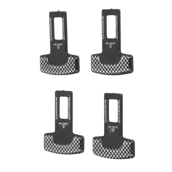 Safety Belt Buckles,4PCS/Set Car Seat Safety Seat Belt Clip Seat Belt Buckle Enhanced Features