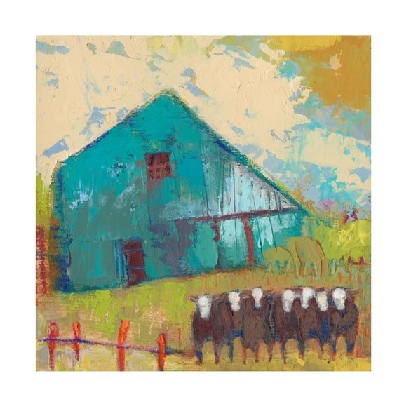 Sue Jachimiec 'Request Barn' Canvas Art