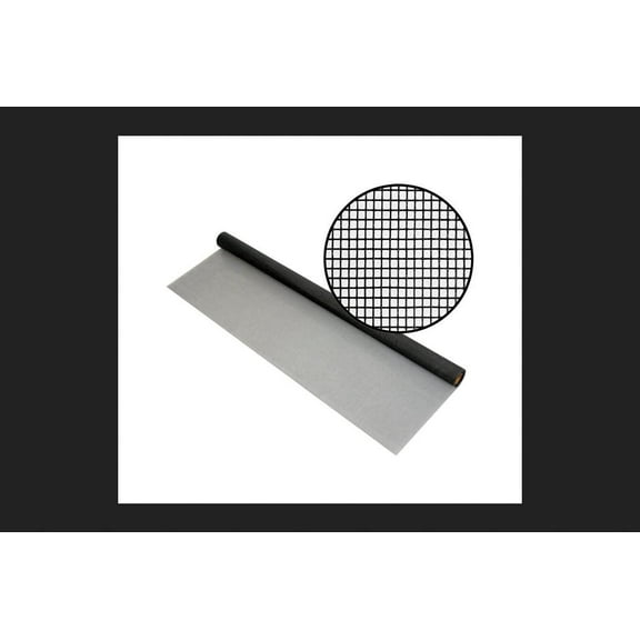 Phifer Wire Fiberglass Screen Cloth Fiberglass 36" X 84" 18 X 16 0.011 Ga 36" Charcoal