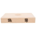 thumbnail image 1 of OFFIGAM Wooden Coin Display Holder with Adjustable Rings and Secure Lock for Organized Storage, 1 of 6