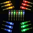 thumbnail image 3 of Ettsollp 3Pcs/Box Hunting Bowstring Activated LED Lighted Nock for 6.2/6.25mm Arrow Shaft-Yellow, 3 of 8