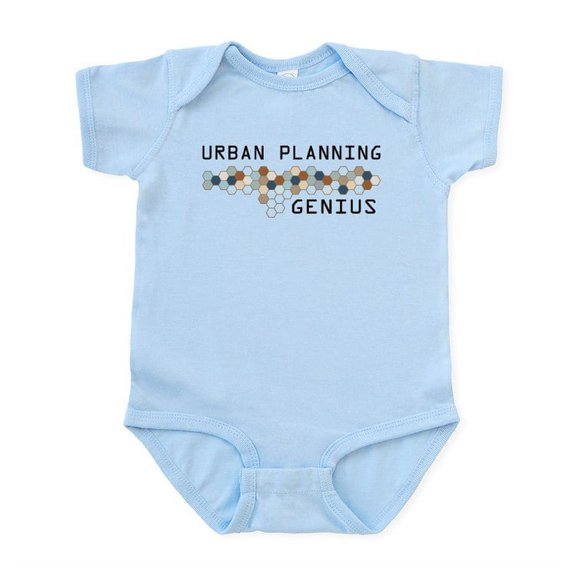 CafePress - Urban Planning Genius Infant Bodysuit - Baby Light Bodysuit, Size Newborn - 24 Months