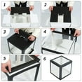 thumbnail image 4 of 4Pcs/Set Kraft Paper Balloons Decors DIY Gifts Transparent Storage Square Case Graduation Party GRAD 2022 Balloon Boxes GRAD-BLACK, 4 of 8