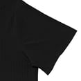 thumbnail image 6 of Men's Slim Fit Vertical Striped Short Sleeve Shirt Summer Casual Fashion Lapel Top Comfortable Breathable Lightweight Men's Tops T-Shirt Casual Crew Neck Loose, 6 of 9