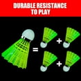 thumbnail image 5 of Eagles Durable Nylon Badminton Shuttlecock , Highly Stable & Durable | Yellow , Pack Of 12, 5 of 5