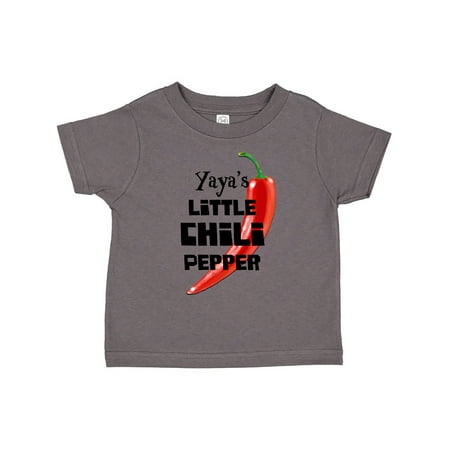

Inktastic Yaya s Little Chili Pepper Gift Toddler Boy or Toddler Girl T-Shirt