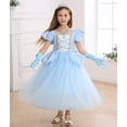 thumbnail image 3 of Disfraz de princesa Cenicienta de ITVTI para niñas de 3 a 4 años, 3 of 6