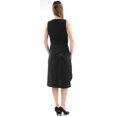 thumbnail image 4 of bar III Womens Tie Front Shift Dress, Black, Small, 4 of 4