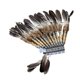 thumbnail image 5 of Sombrero americano con jefe americano, tocado de plumas, tocado para adultos para fiestas,, 5 of 9