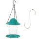 thumbnail image 2 of Alimentador De Pájaros Colgante, Bandeja De Semillas De Pájaros, Alimentador De Plástico Plegable Con Techo Para Decoración De Jardín Al Aire Libre Yuarrent PT002365-01, 2 of 6